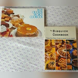 2 Bisquick Cookbooks